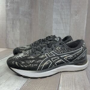 Asics GEL Cumulus 23 Womens Size 7.5 Running Shoes Athletic Sneakers Black White
